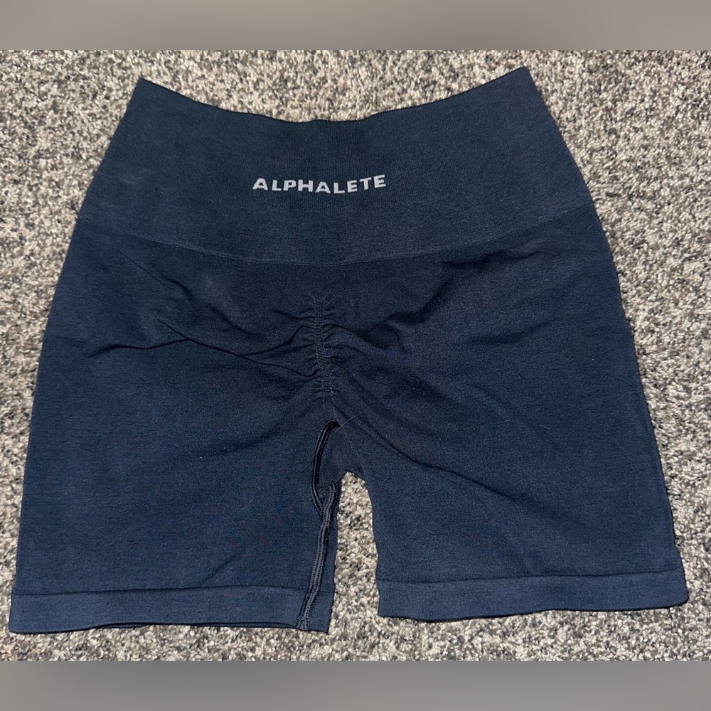 ALPHALETE Amplify Shorts | 4.5” Whale Blue Size S